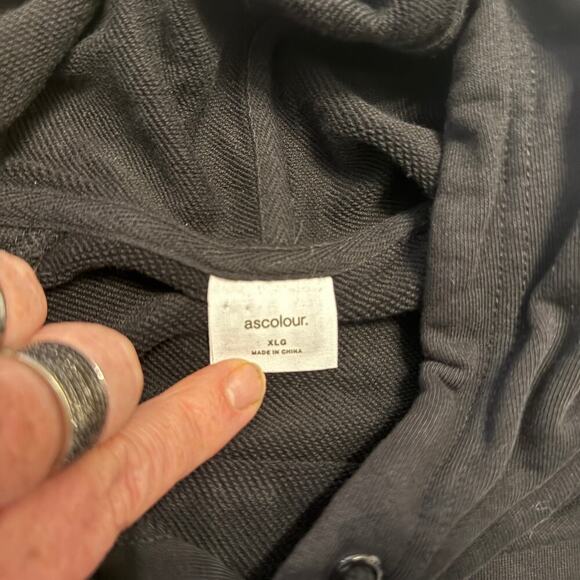 Bad Blando Hoodie XL Horror Face Back Fit Graphic Face Black Streetwear Twitch - Picture 3 of 4